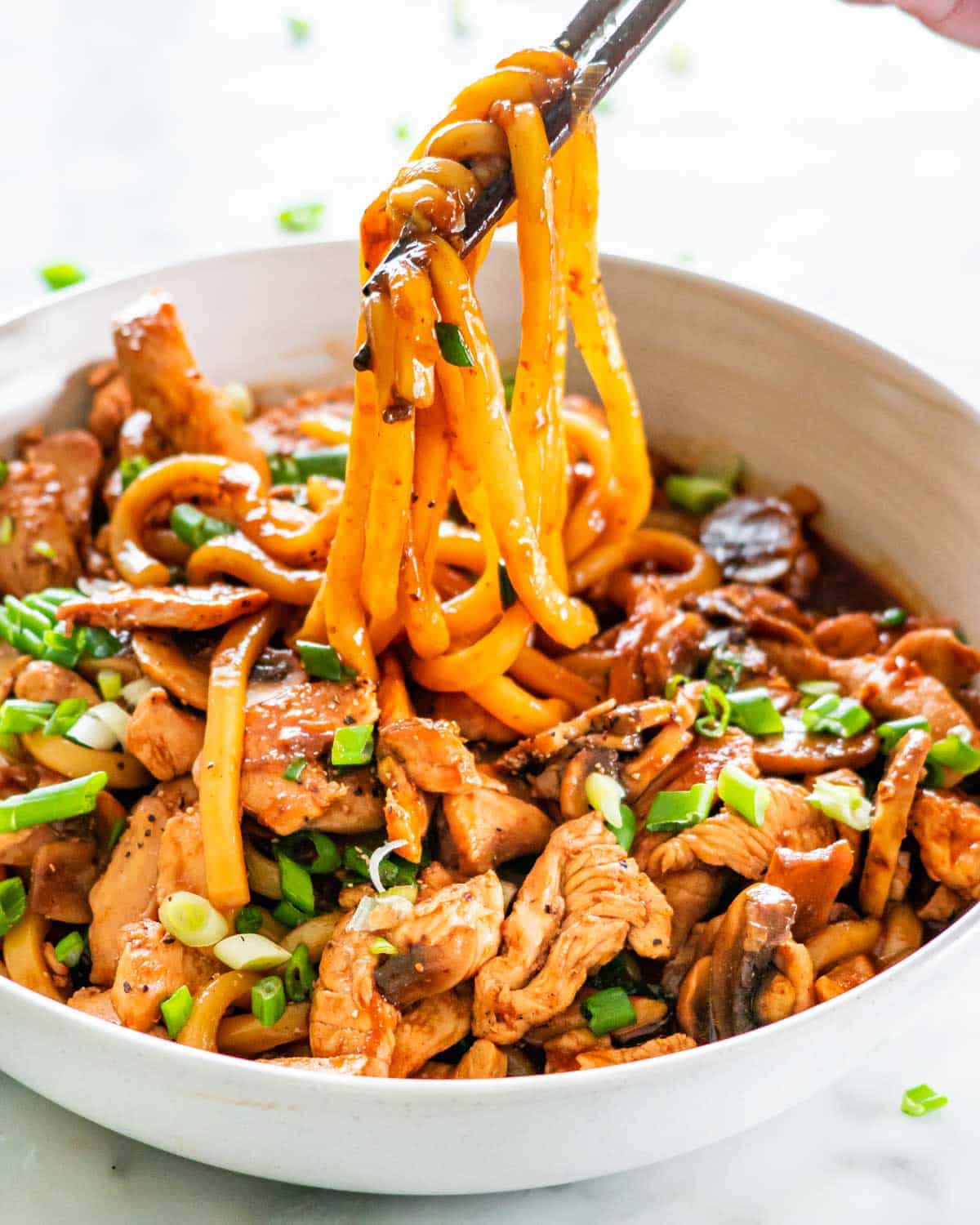 Hoisin Chicken Udon麺