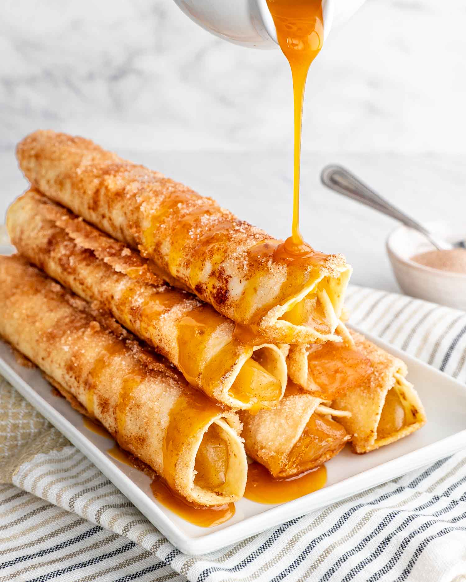 Apple Foot Taquitos