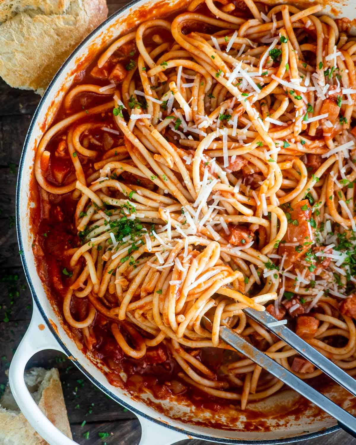 Bucatini alla amatriciana